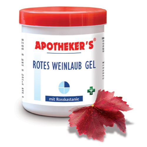 Apothekers Creme 250ml - Auswahl: Rotes Weinlaub Gel 