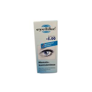 Eyelike Monatskontaktlinse Strke -5,0 1er Pack