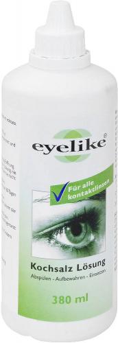 Eyelike Kochsalzlsung 380ml Flasche