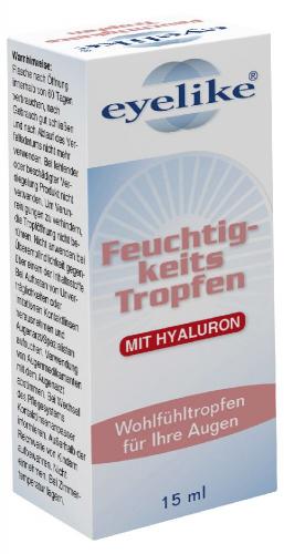 Eyelike Augentropfen Hyaluron  0,1 15ml Flasche