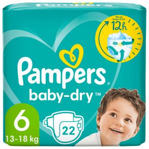 Pampers Baby Dry Größe 6  xl 13-18kg, 22er