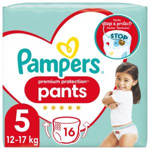 Pampers Premium Protect Pants  Größe 5  junior, 16er