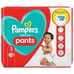 Pampers Baby Dry Pangs Größe 3 Midi, 32er