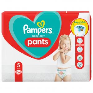 Pampers Baby Dry pants  Größe 5  junior, 24er