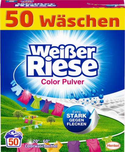 Weisser Riese Color Pulver 50 Waschladungen