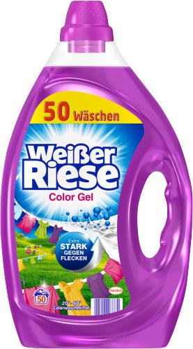 Weisser Riese Color Gel 50 Waschladungen, 2,5l Flasche