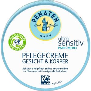 Penaten Ultra Sensitive Pflegecreme 100ml Dose Gesicht und Krper