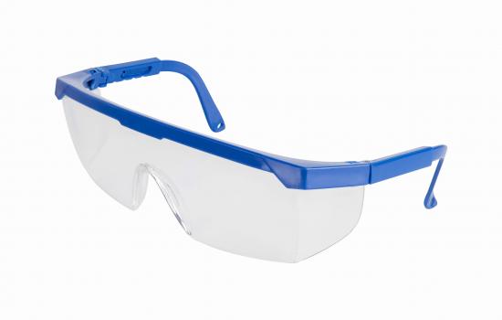 Einstellbare Spritzschutzbrille